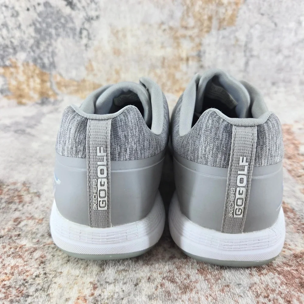 Skechers Go Golf Max Spikeless Golf Shoes Womens 7.5 Gray Ultra Flight Comfort‎